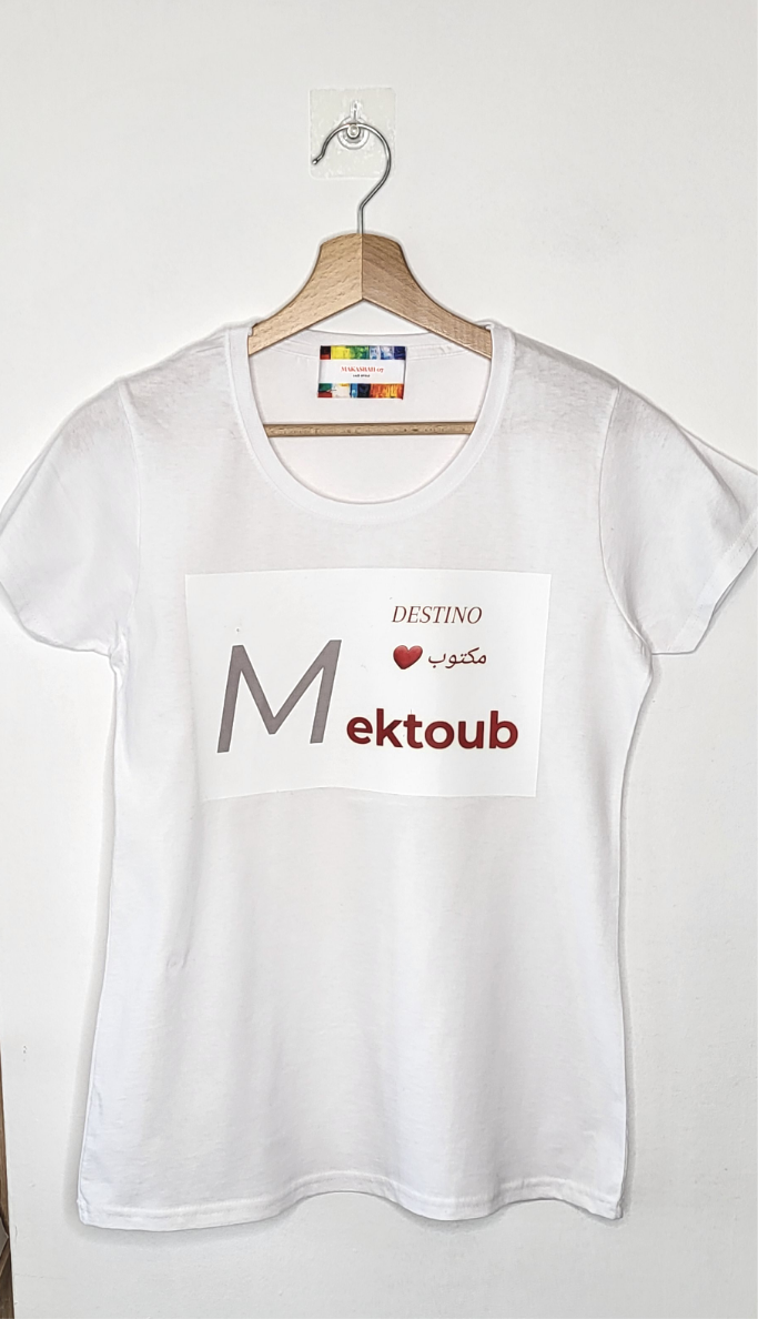 T-shirt MEKTOUB (destino)