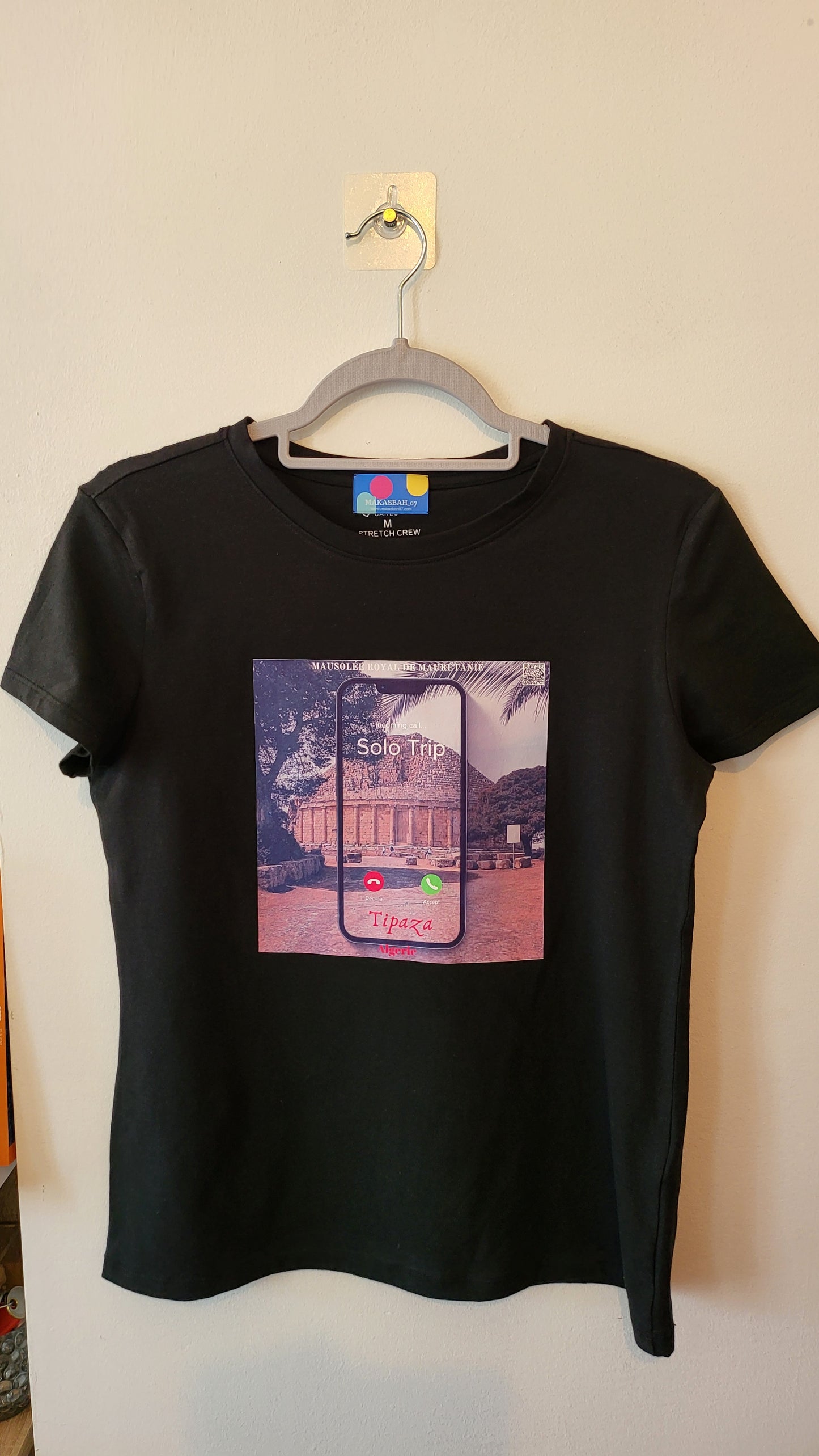 T-shirt du Mausolée royal de Maurétanie " Algerie "